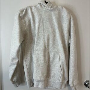 Aritzia TNA cozy af fleece grey hoodie small